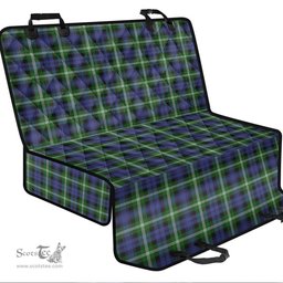 ScotsTee Shop Scottish Baillie Modern Clan Tartan Pet Seat Cover, Dog Car Seat Cover