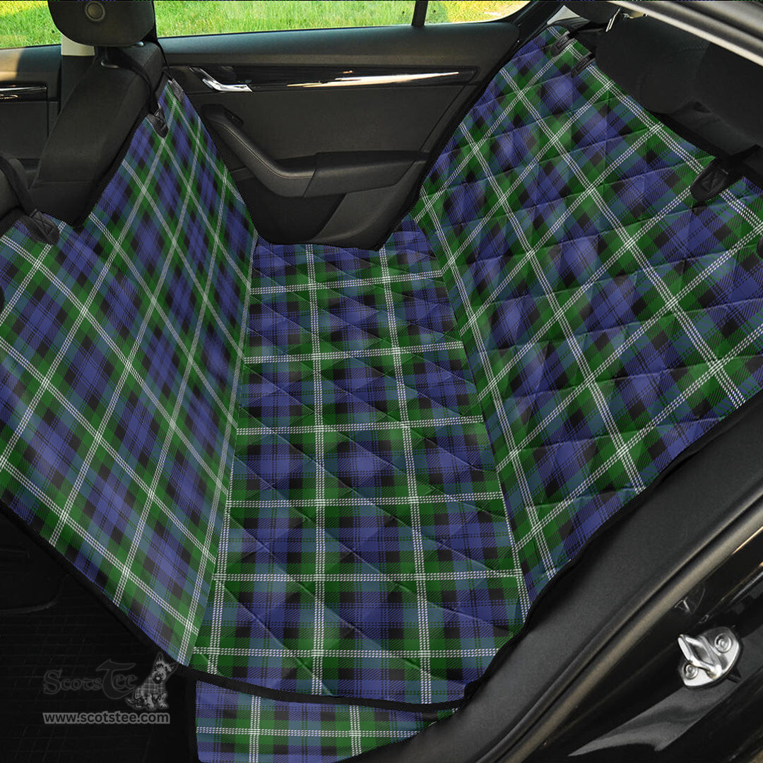 ScotsTee Shop Scottish Baillie Modern Clan Tartan Pet Seat Cover, Dog Car Seat Cover