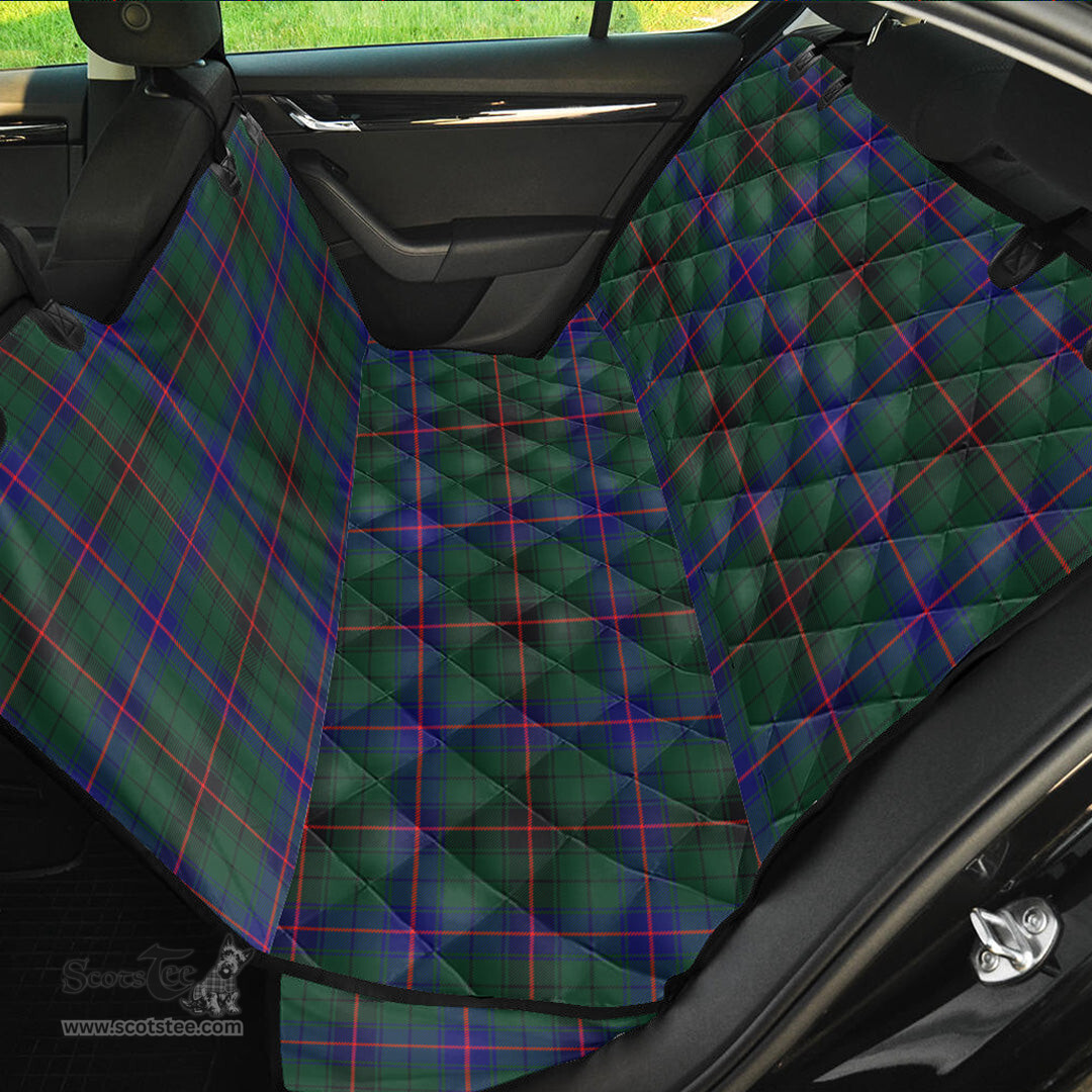 ScotsTee Shop Scottish Davidson Modern Clan Tartan Pet Seat Cover, Dog Car Seat Cover