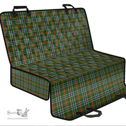 ScotsTee Shop Scottish Bisset Clan Tartan Pet Seat Cover, Dog Car Seat Cover
