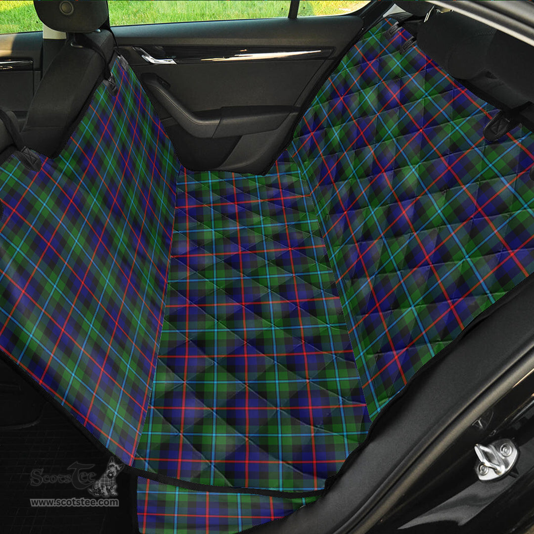 ScotsTee Shop Scottish Campbell of Cawdor Modern Clan Tartan Pet Seat Cover, Dog Car Seat Cover