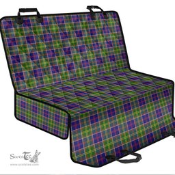 ScotsTee Shop Scottish Ayrshire District Clan Tartan Pet Seat Cover, Dog Car Seat Cover
