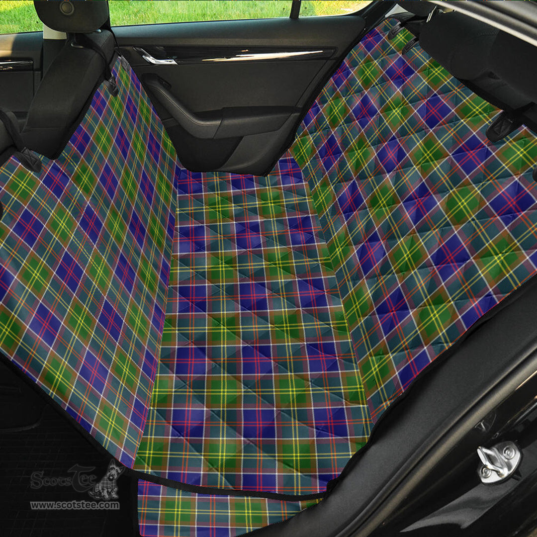 ScotsTee Shop Scottish Ayrshire District Clan Tartan Pet Seat Cover, Dog Car Seat Cover