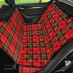 ScotsTee Shop Scottish Brodie Modern Clan Tartan Pet Seat Cover, Dog Car Seat Cover