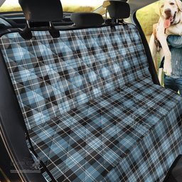 ScotsTee Shop Scottish Clark Ancient Clan Tartan Pet Seat Cover, Dog Car Seat Cover