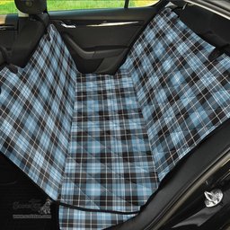 ScotsTee Shop Scottish Clark Ancient Clan Tartan Pet Seat Cover, Dog Car Seat Cover