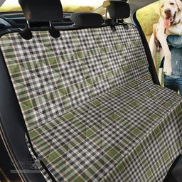 ScotsTee Shop Scottish Burns Check Clan Tartan Pet Seat Cover, Dog Car Seat Cover