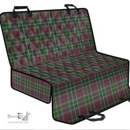 ScotsTee Shop Scottish Crosbie Clan Tartan Pet Seat Cover, Dog Car Seat Cover
