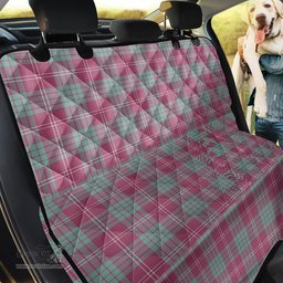 ScotsTee Shop Scottish Crawford Ancient Clan Tartan Pet Seat Cover, Dog Car Seat Cover