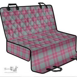 ScotsTee Shop Scottish Crawford Ancient Clan Tartan Pet Seat Cover, Dog Car Seat Cover