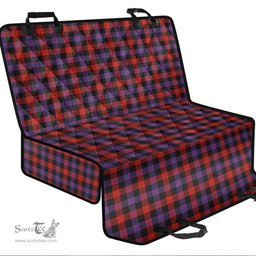 ScotsTee Shop Scottish Brown Modern Clan Tartan Pet Seat Cover, Dog Car Seat Cover