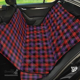 ScotsTee Shop Scottish Brown Modern Clan Tartan Pet Seat Cover, Dog Car Seat Cover