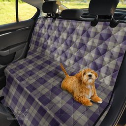ScotsTee Shop Scottish Cunningham Dress Blue Dancers Clan Tartan Pet Seat Cover, Dog Car Seat Cover