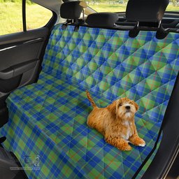 ScotsTee Shop Scottish Barclay Hunting Ancient Clan Tartan Pet Seat Cover, Dog Car Seat Cover
