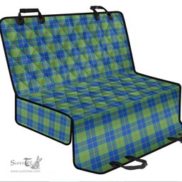ScotsTee Shop Scottish Barclay Hunting Ancient Clan Tartan Pet Seat Cover, Dog Car Seat Cover