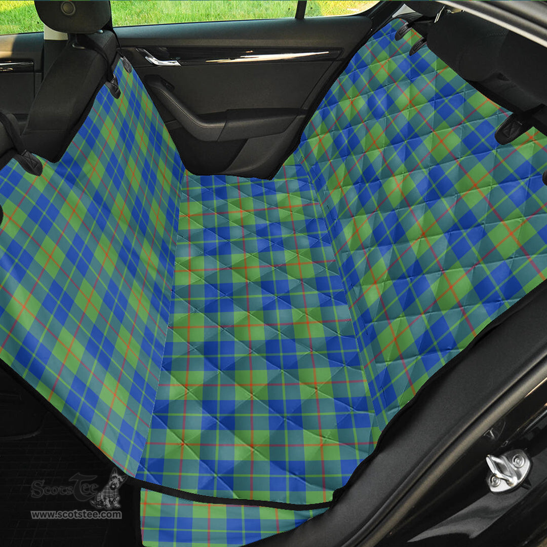 ScotsTee Shop Scottish Barclay Hunting Ancient Clan Tartan Pet Seat Cover, Dog Car Seat Cover