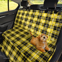 ScotsTee Shop Scottish Barclay Dress Modern Clan Tartan Pet Seat Cover, Dog Car Seat Cover