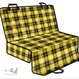 ScotsTee Shop Scottish Barclay Dress Modern Clan Tartan Pet Seat Cover, Dog Car Seat Cover