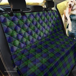 ScotsTee Shop Scottish Campbell Modern Clan Tartan Pet Seat Cover, Dog Car Seat Cover