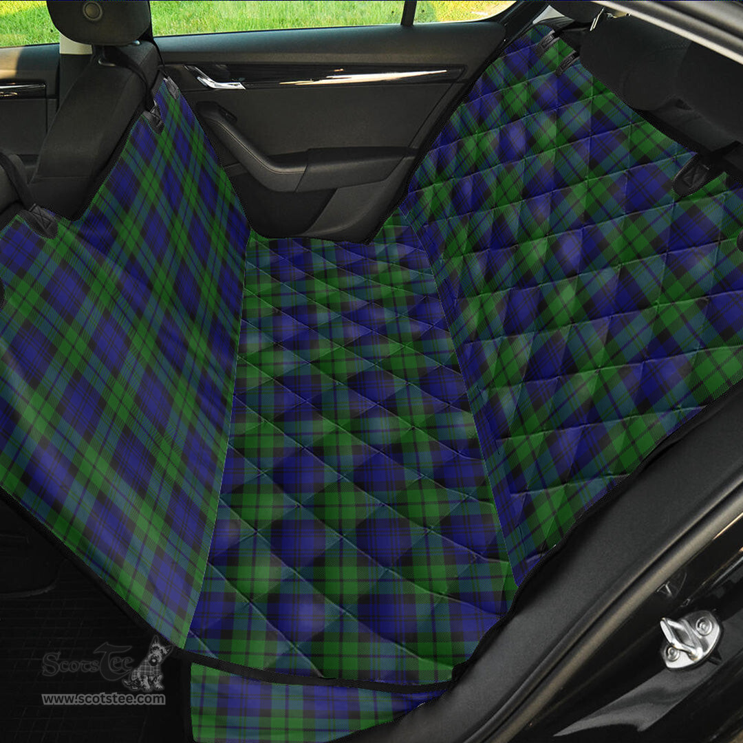 ScotsTee Shop Scottish Campbell Modern Clan Tartan Pet Seat Cover, Dog Car Seat Cover