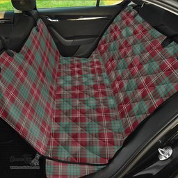 ScotsTee Shop Scottish Crawford Modern Clan Tartan Pet Seat Cover, Dog Car Seat Cover