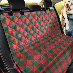 ScotsTee Shop Scottish Dalziel Modern Clan Tartan Pet Seat Cover, Dog Car Seat Cover