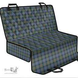 ScotsTee Shop Scottish Cameron of Erracht Ancient Clan Tartan Pet Seat Cover, Dog Car Seat Cover