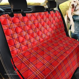 ScotsTee Shop Scottish Burnett Modern Clan Tartan Pet Seat Cover, Dog Car Seat Cover