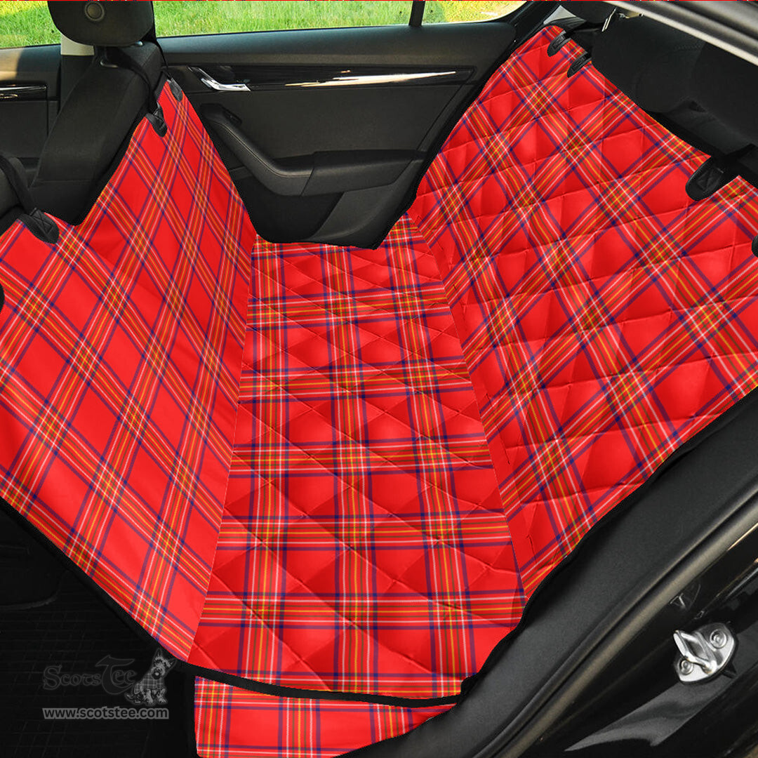 ScotsTee Shop Scottish Burnett Modern Clan Tartan Pet Seat Cover, Dog Car Seat Cover