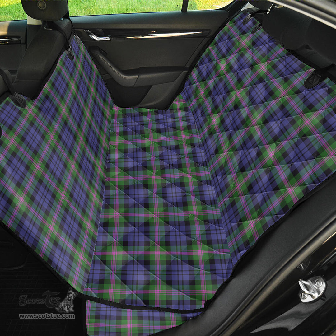 ScotsTee Shop Scottish Baird Modern Clan Tartan Pet Seat Cover, Dog Car Seat Cover