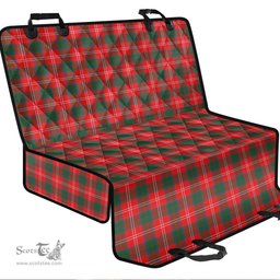 ScotsTee Shop Scottish Chisholm Modern Clan Tartan Pet Seat Cover, Dog Car Seat Cover