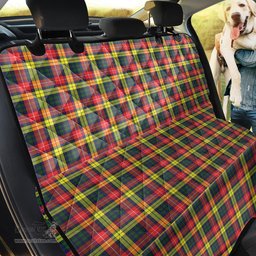 ScotsTee Shop Scottish Buchanan Modern Clan Tartan Pet Seat Cover, Dog Car Seat Cover