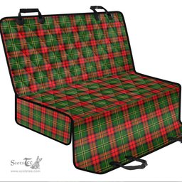 ScotsTee Shop Scottish Blackstock Clan Tartan Pet Seat Cover, Dog Car Seat Cover