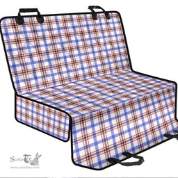 ScotsTee Shop Scottish Boswell Modern Clan Tartan Pet Seat Cover, Dog Car Seat Cover