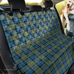 ScotsTee Shop Scottish Colquhoun Ancient Clan Tartan Pet Seat Cover, Dog Car Seat Cover