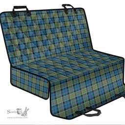 ScotsTee Shop Scottish Colquhoun Ancient Clan Tartan Pet Seat Cover, Dog Car Seat Cover