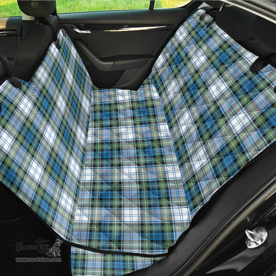 ScotsTee Shop Scottish Campbell Dress Ancient Clan Tartan Pet Seat Cover, Dog Car Seat Cover
