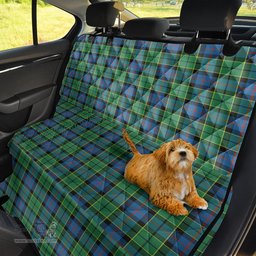 ScotsTee Shop Scottish Forsyth Ancient Clan Tartan Pet Seat Cover, Dog Car Seat Cover