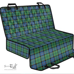 ScotsTee Shop Scottish Forsyth Ancient Clan Tartan Pet Seat Cover, Dog Car Seat Cover