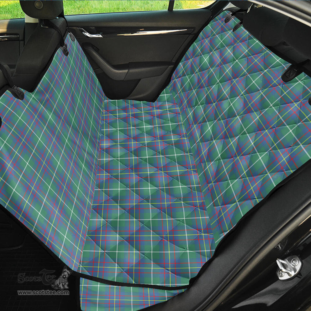 ScotsTee Shop Scottish Inglis Ancient Clan Tartan Pet Seat Cover, Dog Car Seat Cover