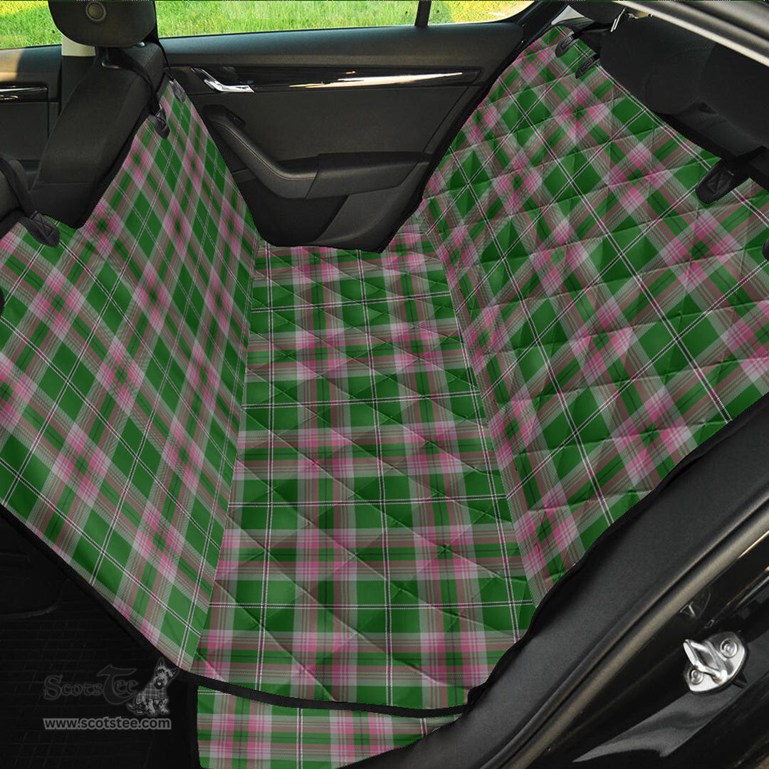 ScotsTee Shop Scottish Gray Hunting Clan Tartan Pet Seat Cover, Dog Car Seat Cover