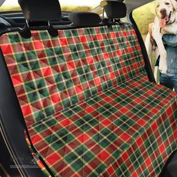 ScotsTee Shop Scottish MacLachlan Hunting Modern Clan Tartan Pet Seat Cover, Dog Car Seat Cover