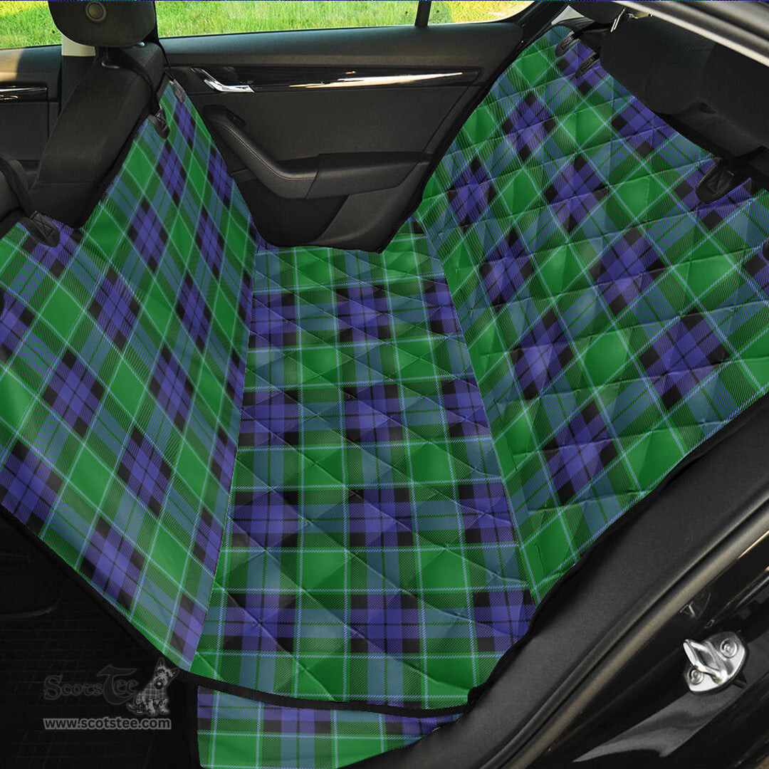 ScotsTee Shop Scottish Graham of Menteith Modern Clan Tartan Pet Seat Cover, Dog Car Seat Cover