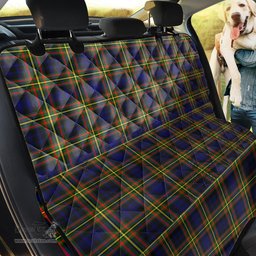 ScotsTee Shop Scottish MacLellan Modern Clan Tartan Pet Seat Cover, Dog Car Seat Cover