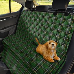 ScotsTee Shop Scottish MacAlpine Modern Clan Tartan Pet Seat Cover, Dog Car Seat Cover