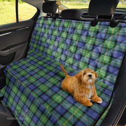 ScotsTee Shop Scottish Gordon Old Ancient Clan Tartan Pet Seat Cover, Dog Car Seat Cover