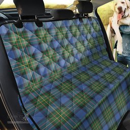 ScotsTee Shop Scottish MacLaren Ancient Clan Tartan Pet Seat Cover, Dog Car Seat Cover