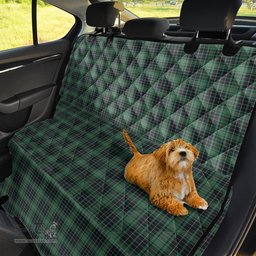 ScotsTee Shop Scottish MacAulay Hunting Ancient Clan Tartan Pet Seat Cover, Dog Car Seat Cover