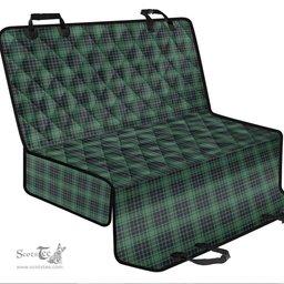 ScotsTee Shop Scottish MacAulay Hunting Ancient Clan Tartan Pet Seat Cover, Dog Car Seat Cover