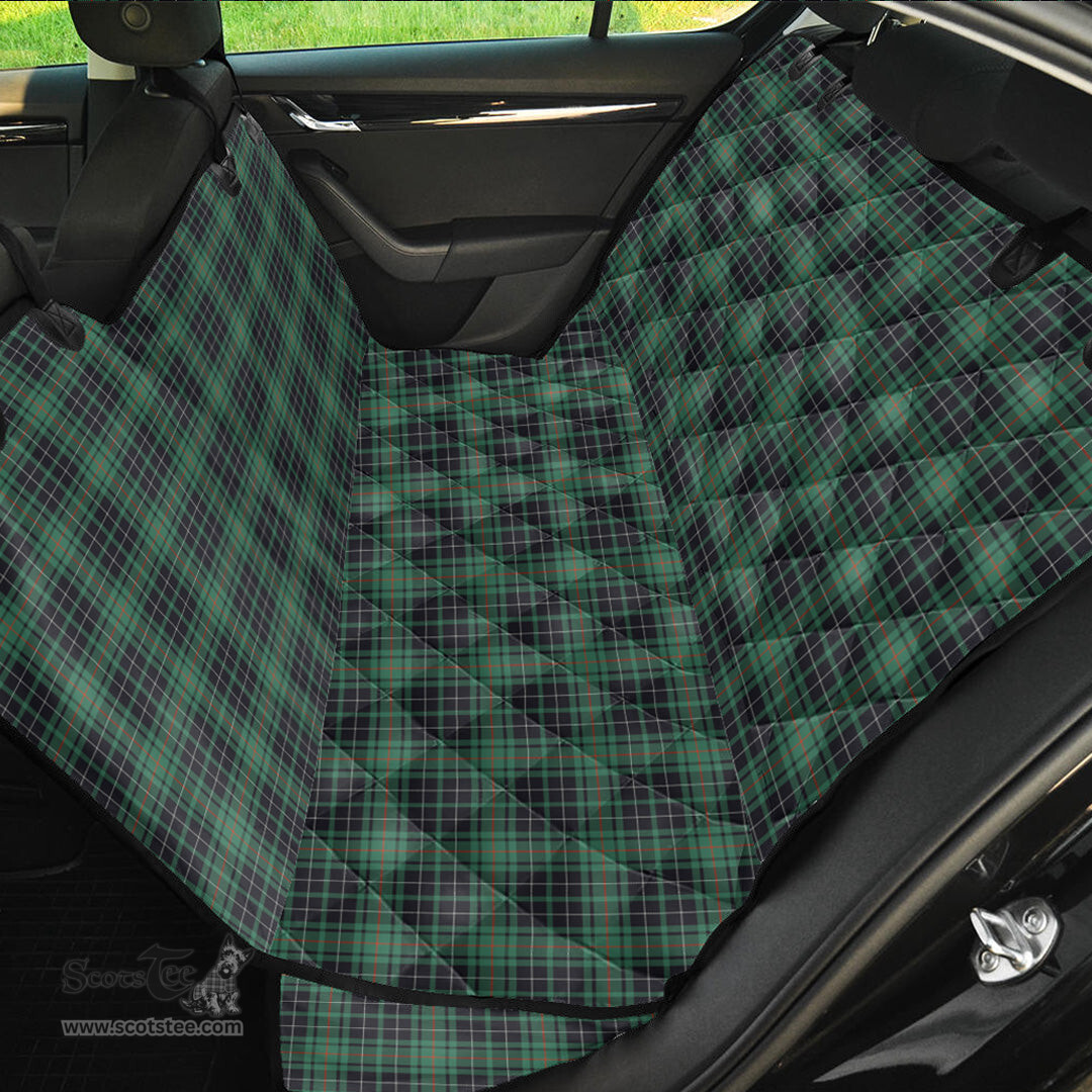 ScotsTee Shop Scottish MacAulay Hunting Ancient Clan Tartan Pet Seat Cover, Dog Car Seat Cover
